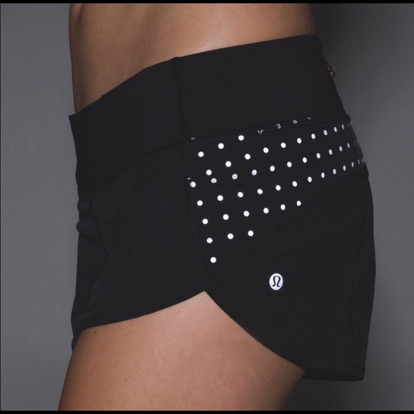 Lululemon Speed Up Reflective Dot Shorts - Picture 1 of 7